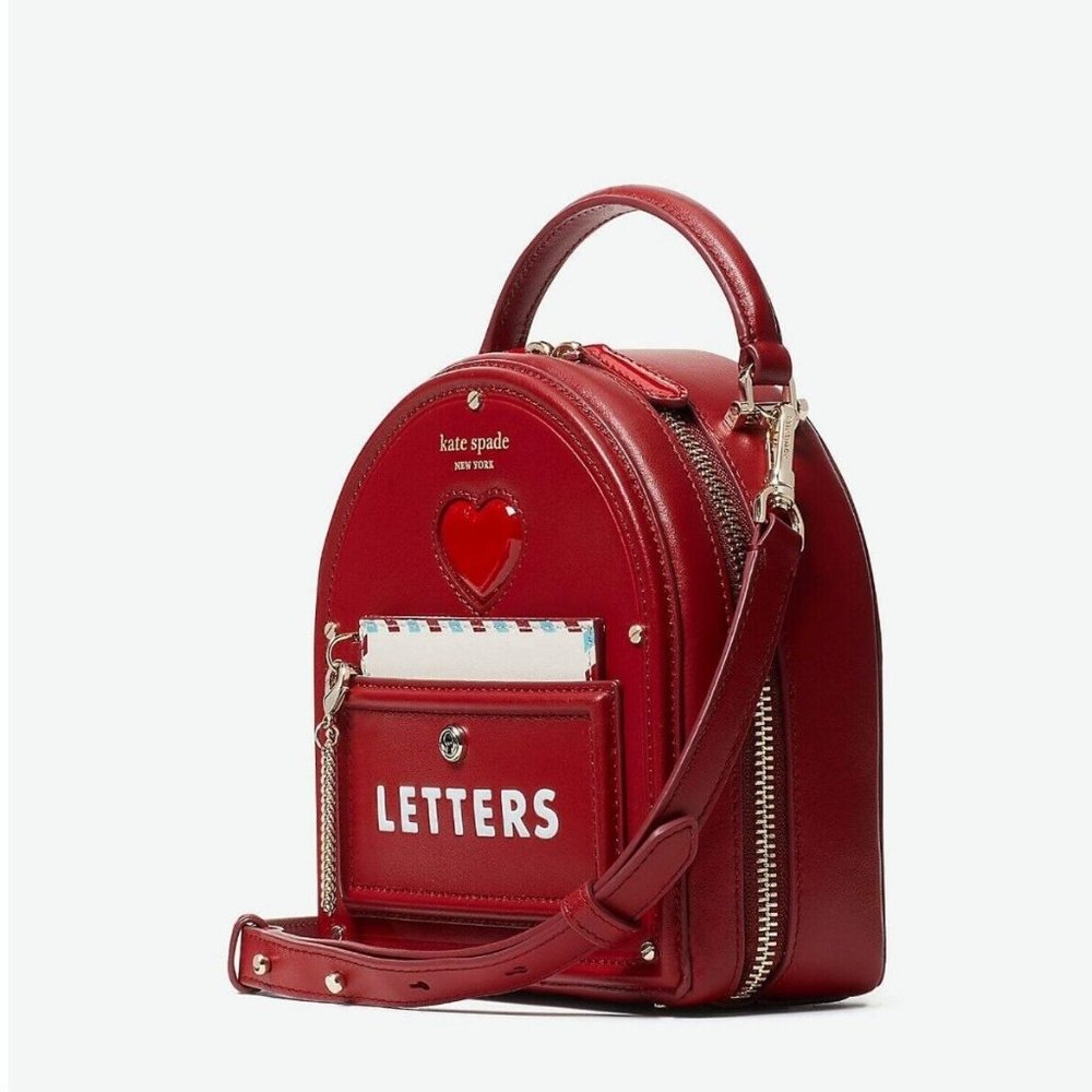 Kate Spade Yours Truly 3D Mailbox Love Letter Novelty Valentine Handbag Purse 💌